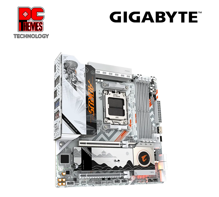 Gigabyte B850M AORUS ELITE WIFI7 ICE-P motherboard