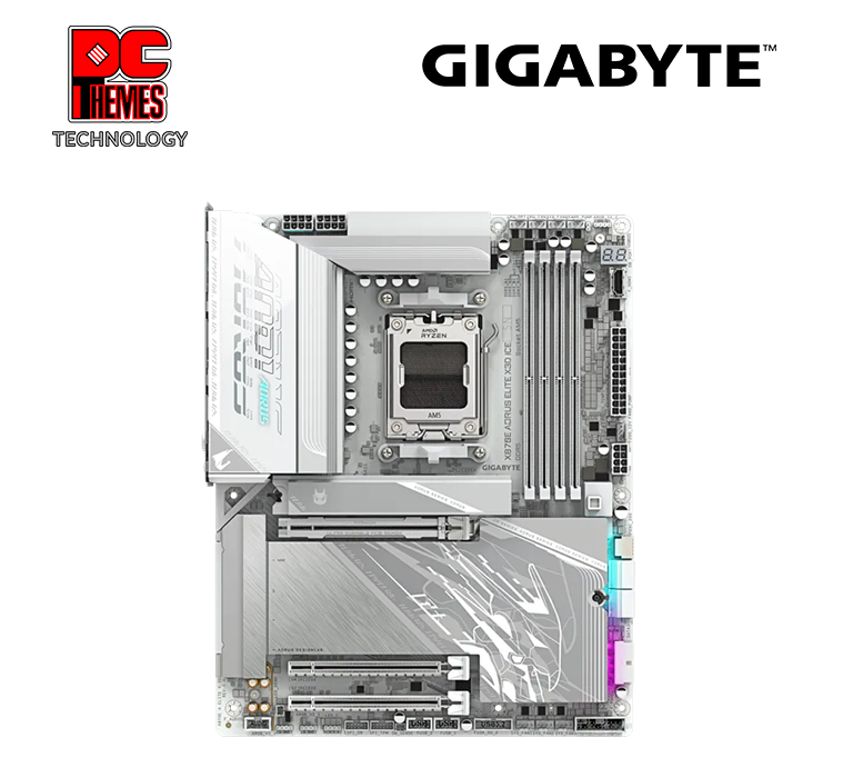 GIGABYTE X870E AORUS ELITE X3D ICE Motherboard