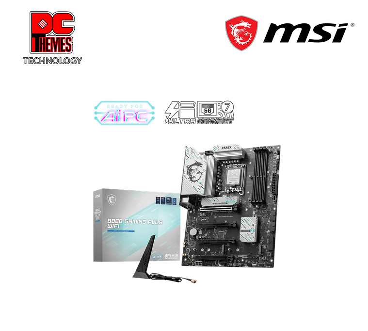MSI B860 GAMING PLUS WI-FI LGA1851 MOTHERBOARD