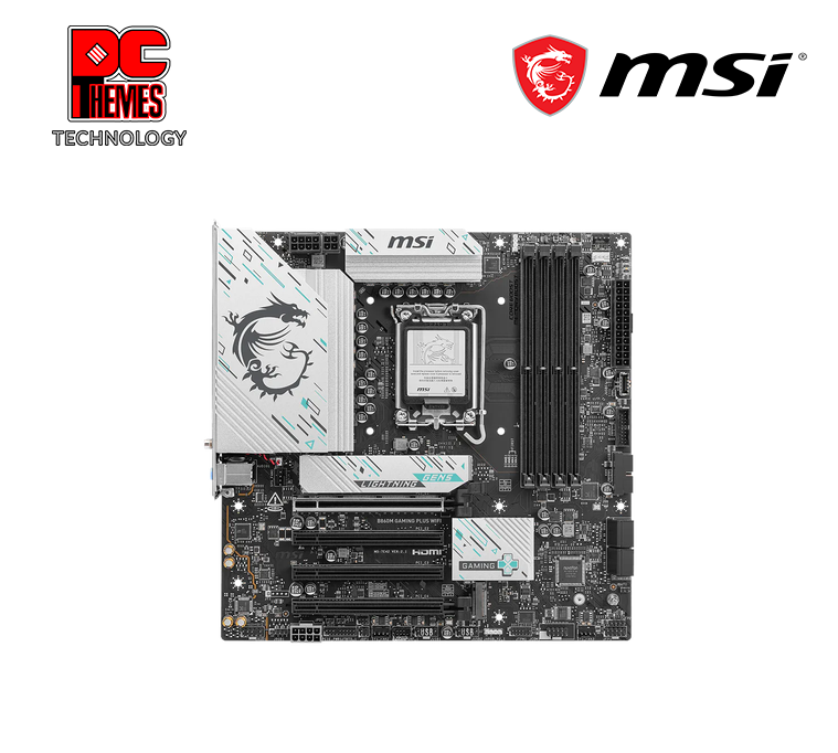 MSI B860M GAMING PLUS WI-FI LGA1851 MOTHERBOARD