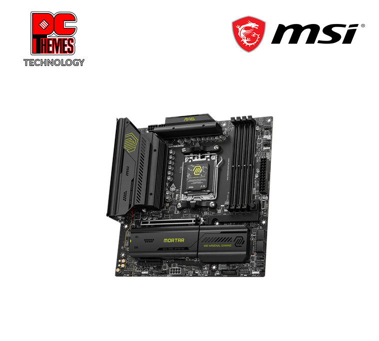 MSI MAG B850M MORTAR WI-FI AM5 MOTHERBOARD