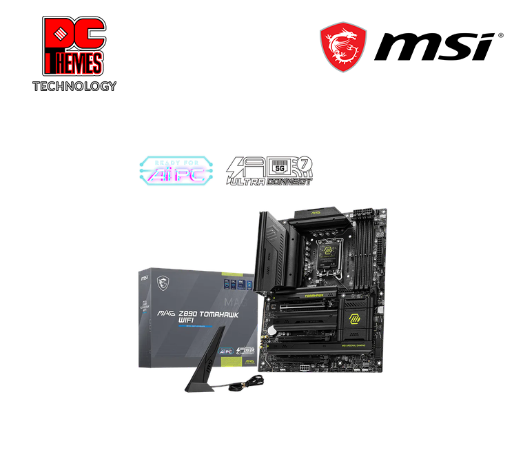 MSI MAG Z890 TOMAHAWK WI-FI LGA1851 MOTHERBOARD