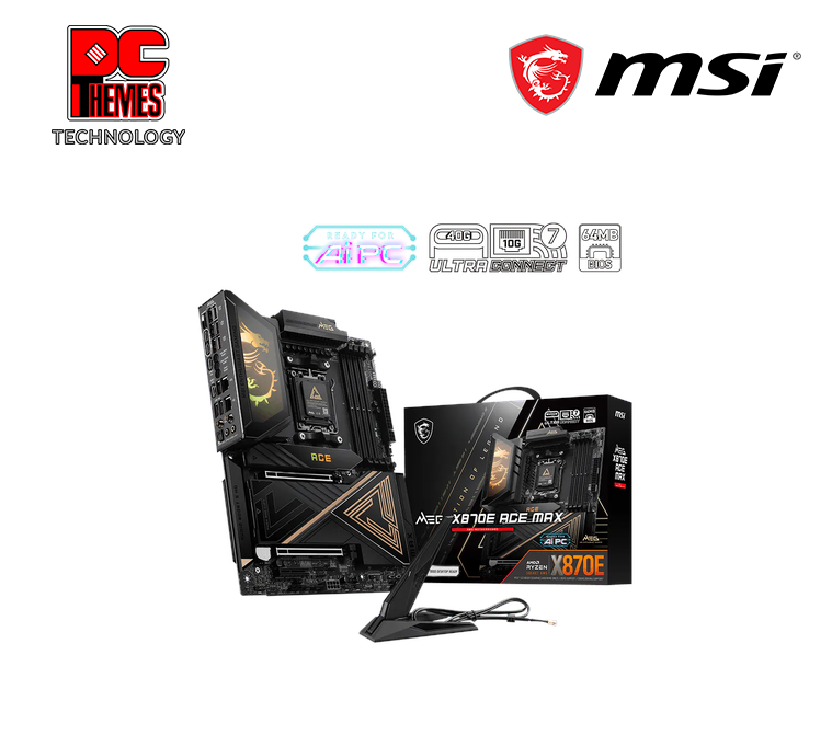 MSI MEG X870E ACE MAX WI-FI AM5 MOTHERBOARD 3Y