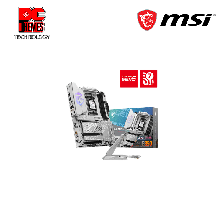 MSI MPG B850 EDGE TI WI-FI AM5 MOTHERBOARD
