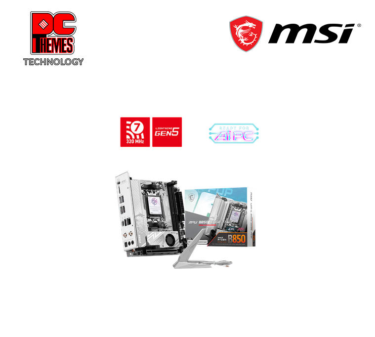 MSI MPG B850I EDGE TI WI-FI AM5 MOTHERBOARD