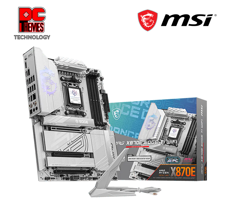 MSI MPG X870E EDGE TI WI-FI AM5 MOTHERBOARD