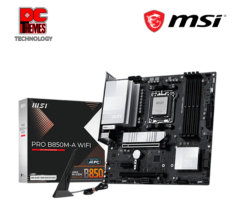 MSI PRO B850M-A WI-FI AM5 MOTHERBOARD