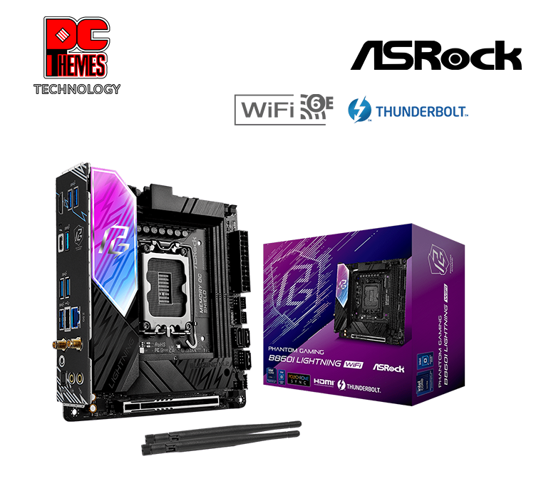 ASRock B860I LIGHTNING WIFI + TB4 Motherboard