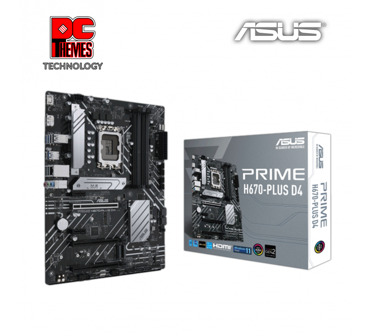 ASUS PRIME H670-Plus D4 Motherboard