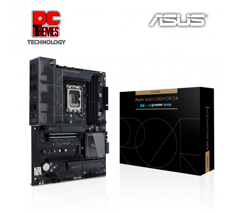 ASUS ProArt B660-CREATOR D4 Motherboard