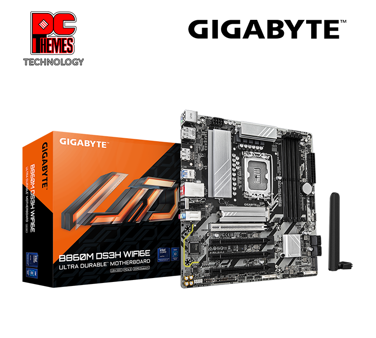 GIGABYTE B860M DS3H WIFI6E Motherboard