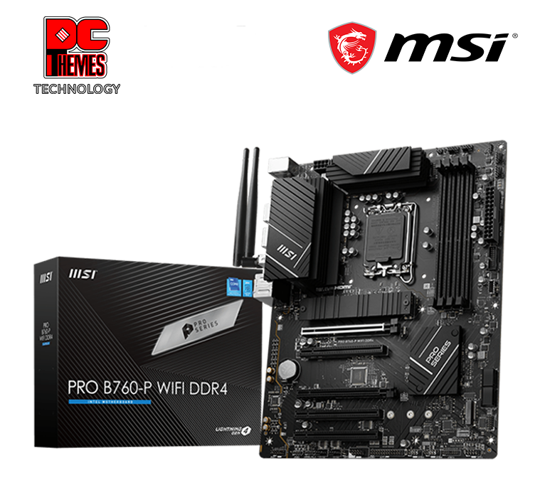 MSI PRO B760-P WIFI DDR4 Motherboard