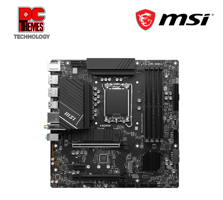 MSI PRO B760M-A WIFI DDR4 Motherboard