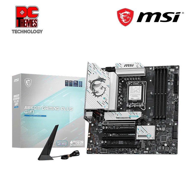 MSI B860M GAMING PLUS WI-FI LGA1851 MOTHERBOARD