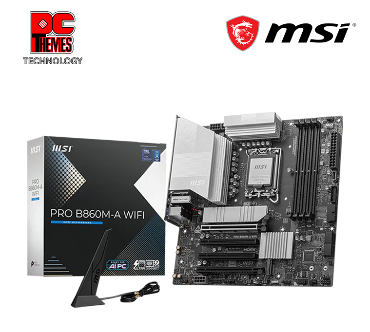 MSI PRO B860M-A WI-FI LGA1851 MOTHERBOARD