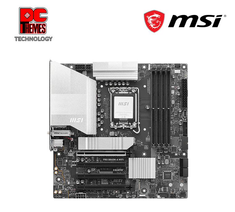 MSI PRO B860M-A WI-FI LGA1851 MOTHERBOARD