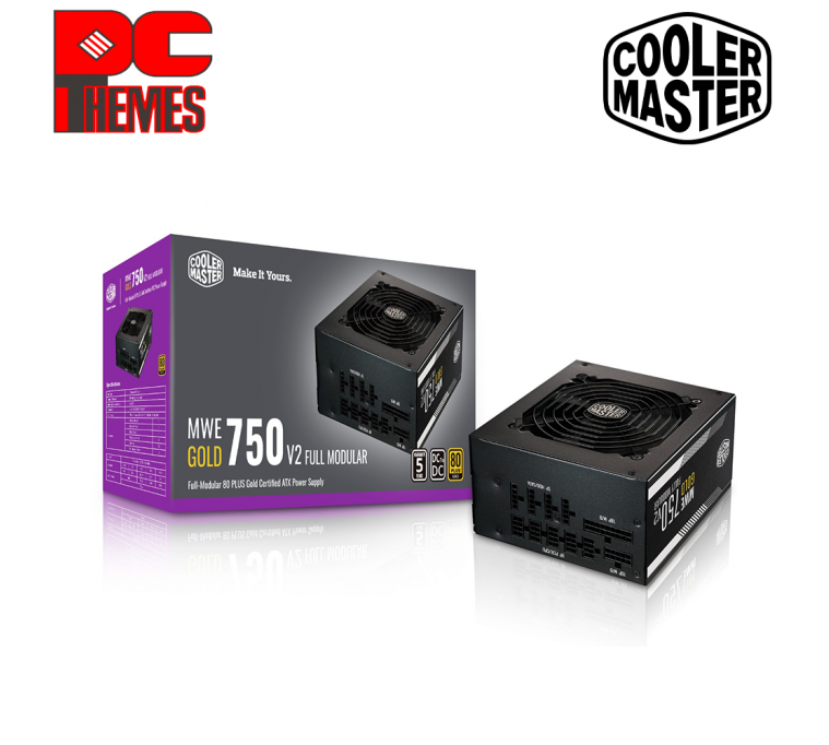 COOLER MASTER MWE 750W 80+ Gold V2 Full Modular Power Supply