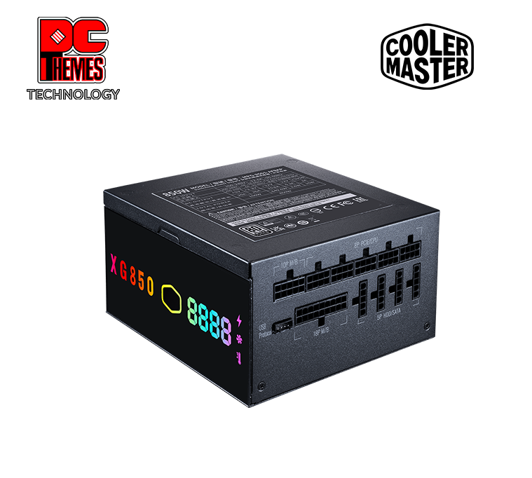 COOLER MASTER XG 850w 80+ Platinum A-RGB Full Mod Power Supply