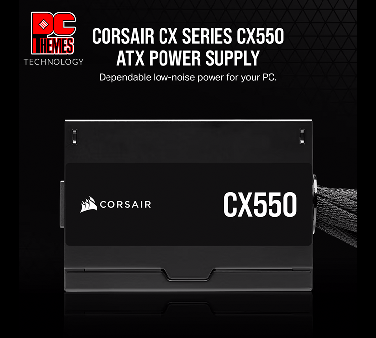 CORSAIR CX Series, CX550, 550w 80+ Bronze ATX Power Supply