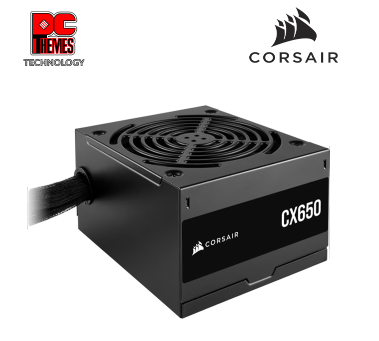 CORSAIR CX Series, CX650, 650w 80+ Bronze ATX Power Supply