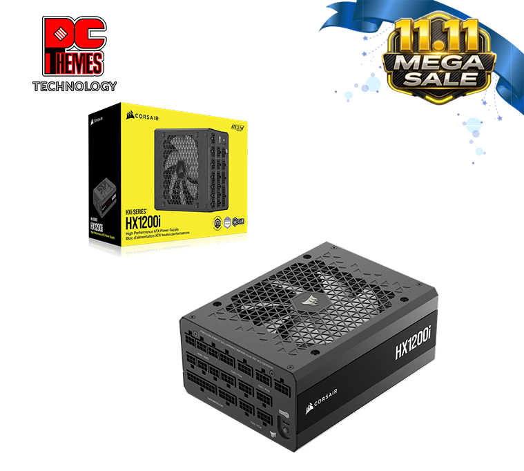 CORSAIR HXi 1200W 80+ Platinum ATX 3.1 Power Supply