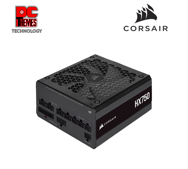 CORSAIR HX750 Fully Modular Ultra-Low Noise - ATX 3.0 & PCIe 5.0 80+ Platinum Power Supply