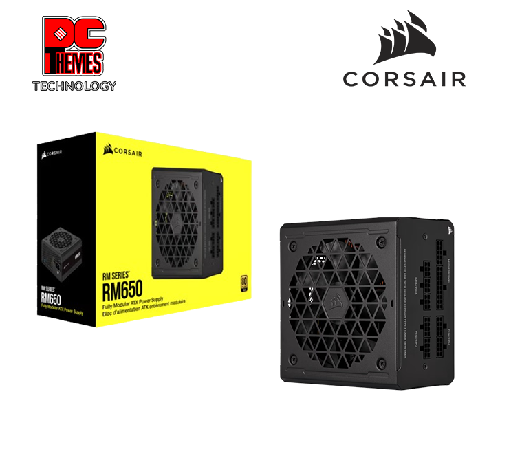 CORSAIR CORSAIR RM Series RM650 Fully Modular 80+ Gold ATX Power Supply
