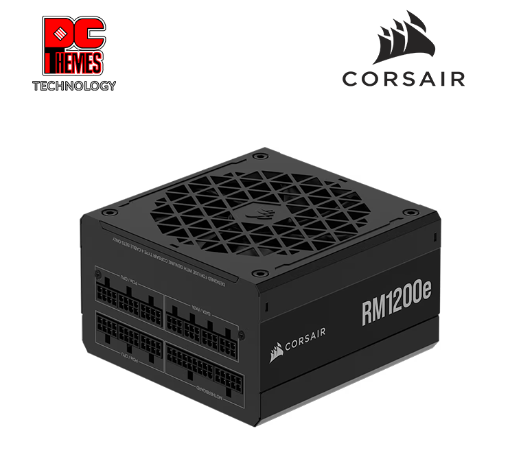 CORSAIR RMe Series RM1200e Fully Modular Cybenetics Platinum Power Supply - Black