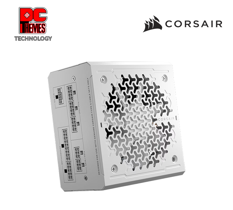 CORSAIR RMe Series RM750e Fully Modular Low-Noise ATX Power Supply - White
