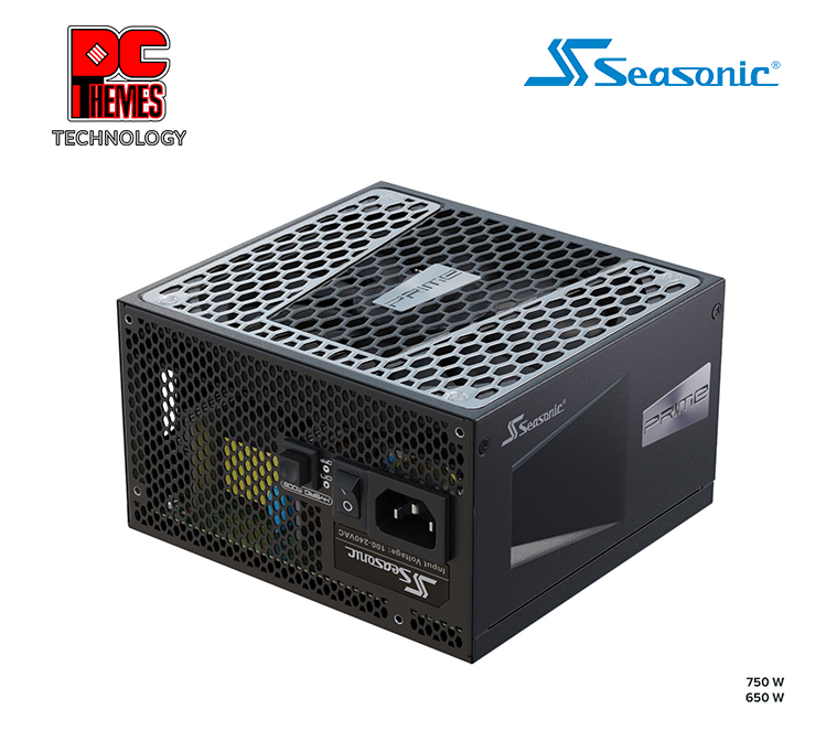 SEASONIC Prime GX 750W 80+ Gold Full Mod Power Supply