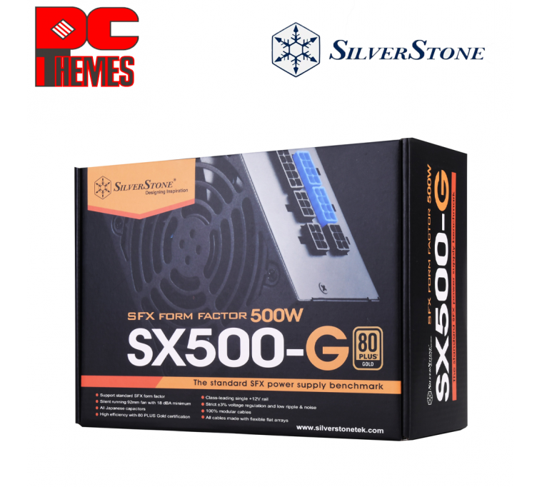 SILVERSTONE SFX SX500-G 80+ Gold Power Supply