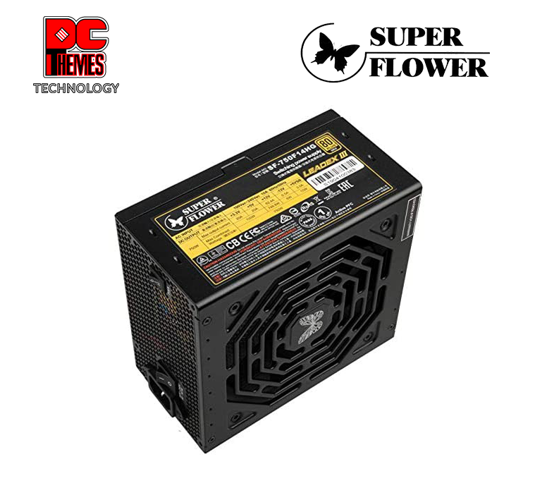 SUPER FLOWER LEADEX III 750w 80+ Gold Power Supply