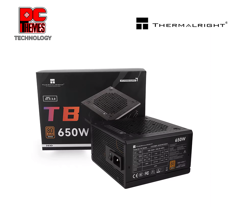 THERMALRIGHT TB 650W 80+ Bronze Non Modular Power Supply