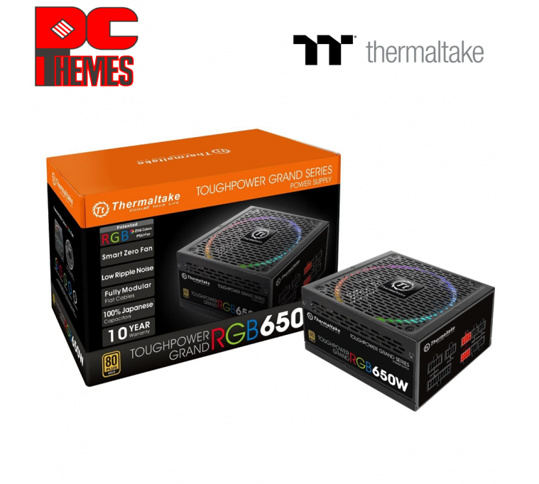 THERMALTAKE Toughpower RGB 650W 80+ Gold Power Supply
