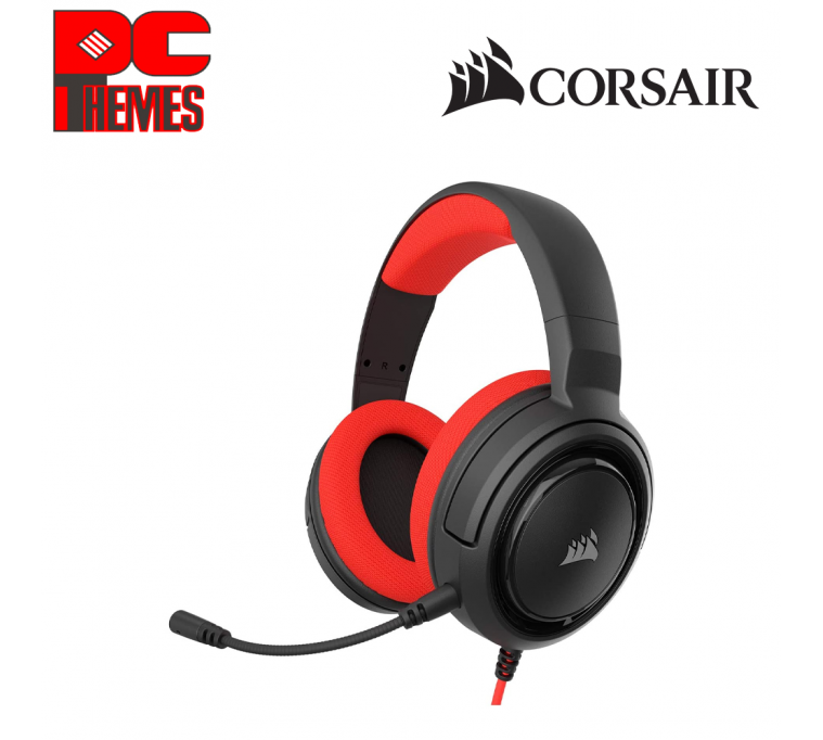 CORSAIR HS35 Gaming Headset - [Red]