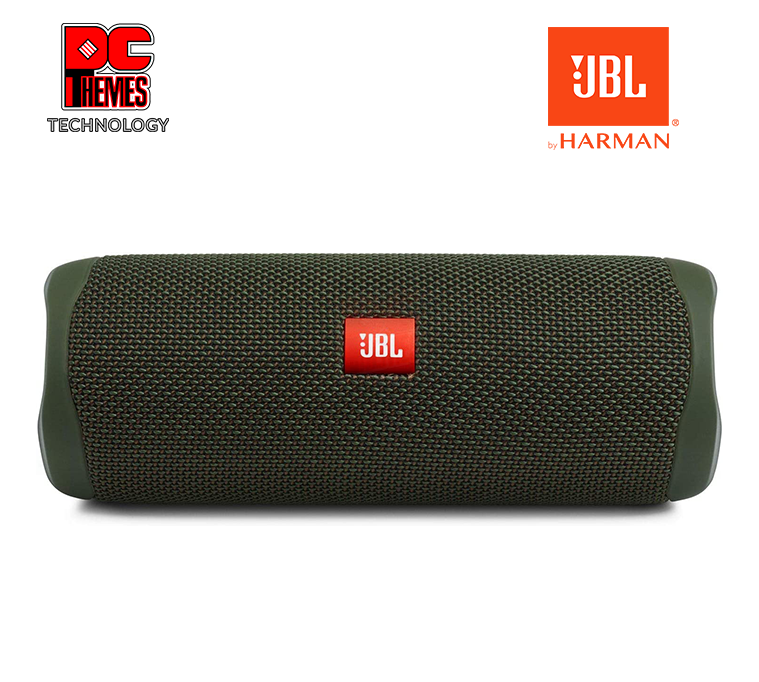JBL Flip 5 Bluetooth Speaker (Green)