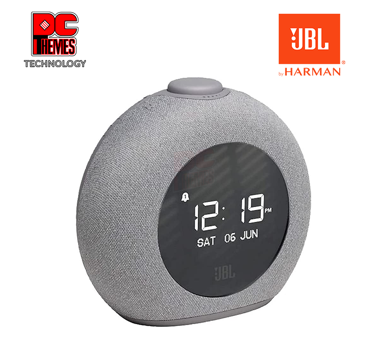 JBL Horizon 2 Bluetooth Clock Speaker with FM Radio (Grey)