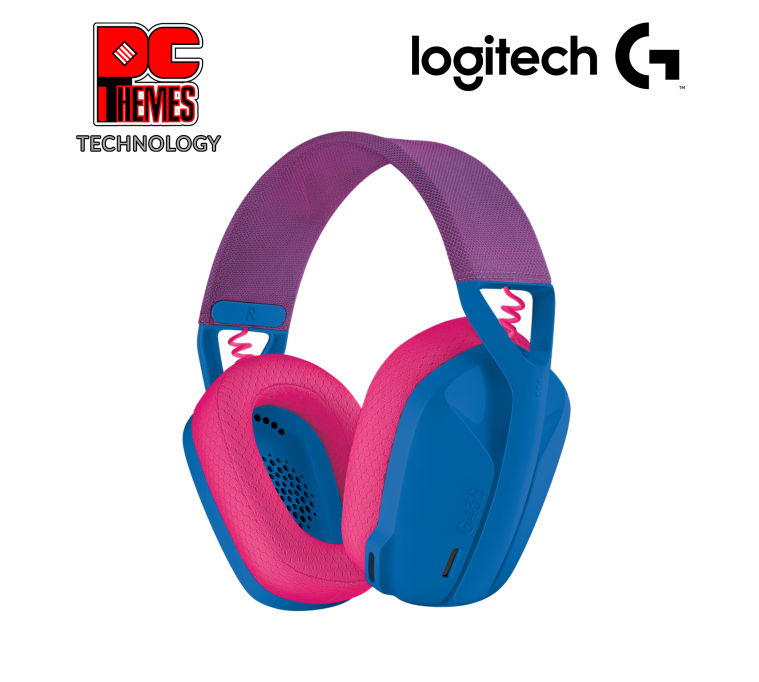 LOGITECH G435 Lightspeed Wireless[BLUE AND RASPBERRY] Gaming Headset