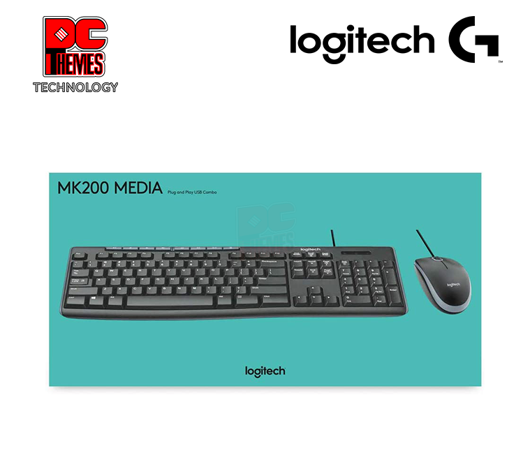 LOGITECH MK200 Desktop Keyboard and Mouse Combo