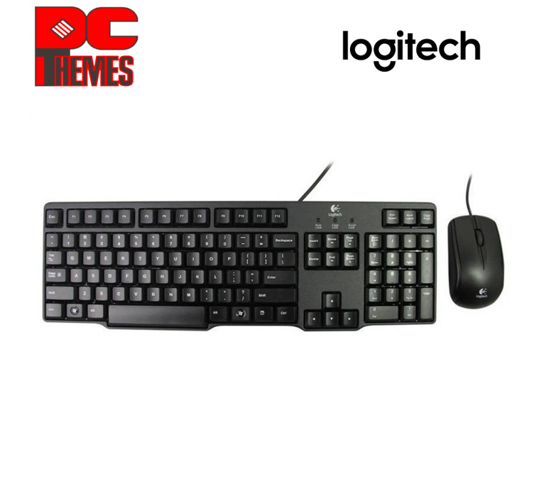 LOGITECH MK100 Desktop Keyboard and Mouse Combo