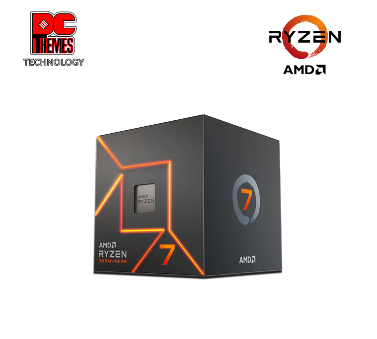 AMD Ryzen 7 7700 [ 8 Cores | 16 Threads | Max. Boost Clock Up to 5.3GHz ] AM5 Processor