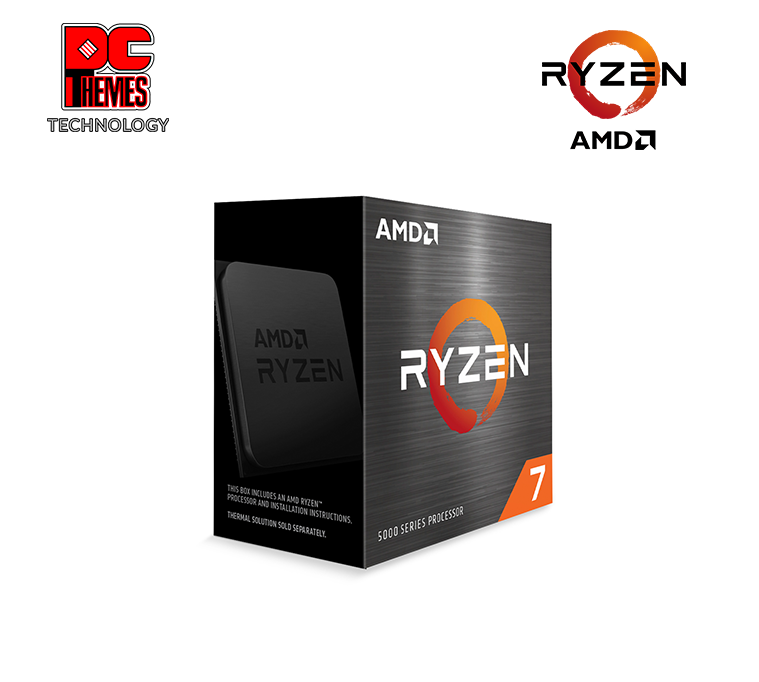 AMD Ryzen 7 5700X [ 8 Cores | 16 Threads | Max. Boost Clock Up to 4.6GHz ] AM4 Processor
