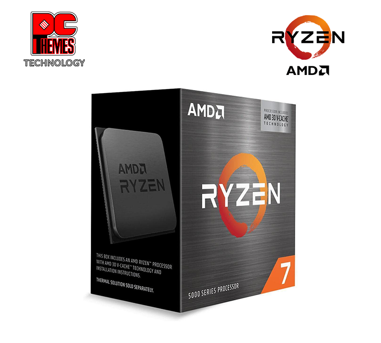 AMD Ryzen 7 5800X3D [ 8 Cores | 16 Threads | Max. Boost Clock Up to 4.5GHz ] AM4 Processor