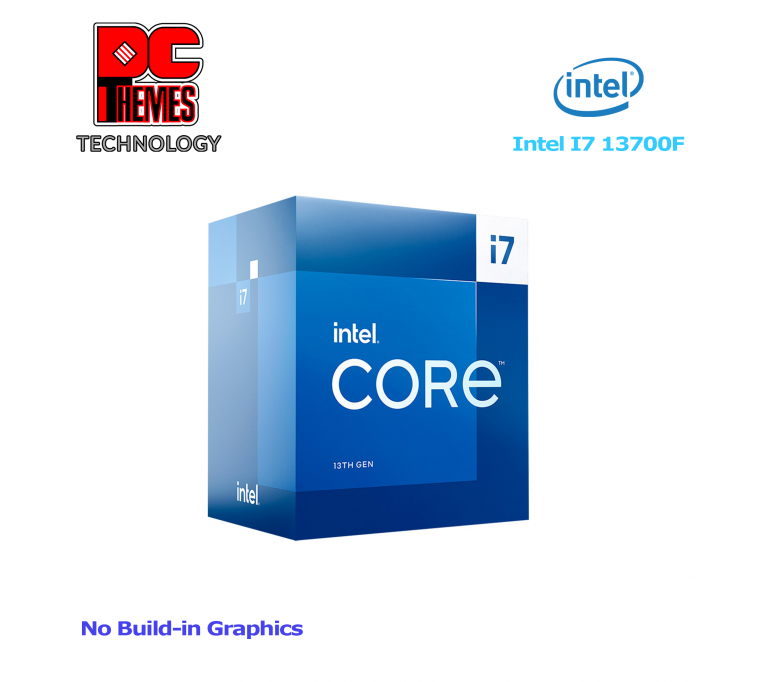 INTEL Core i7 13700F 16 Cores / 24 Threads LGA1700 Processor