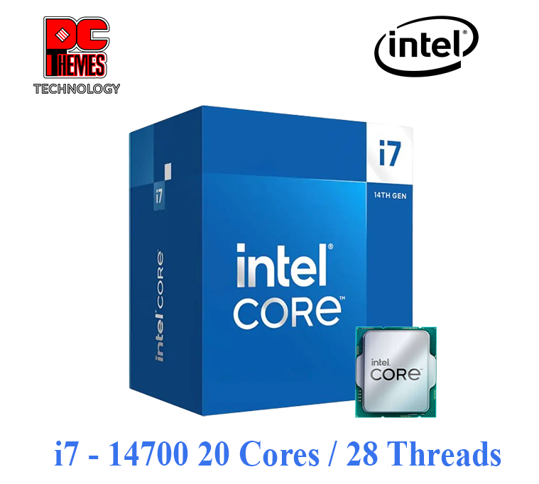 INTEL Core i7 14700 20 Cores / 28 Threads 5.4GHz LGA1700 Processor