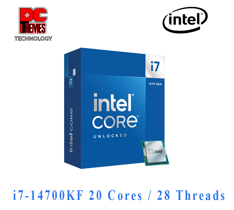 INTEL Core i7 14700KF 20 Cores / 28 Threads LGA1700 Processor