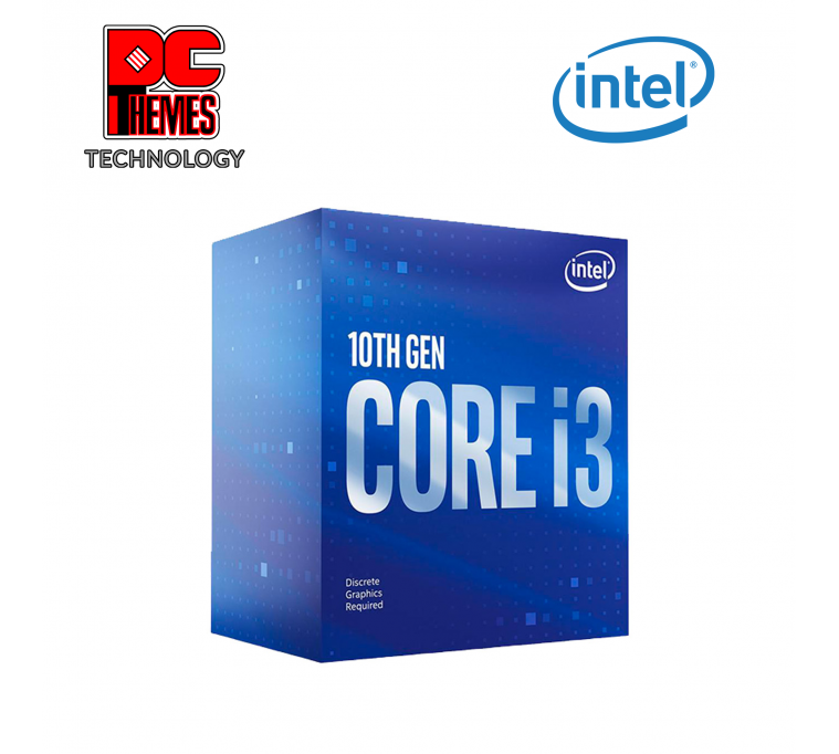 INTEL Core i3-10100F 4 Cores / 8 Threads LGA1200 Processor