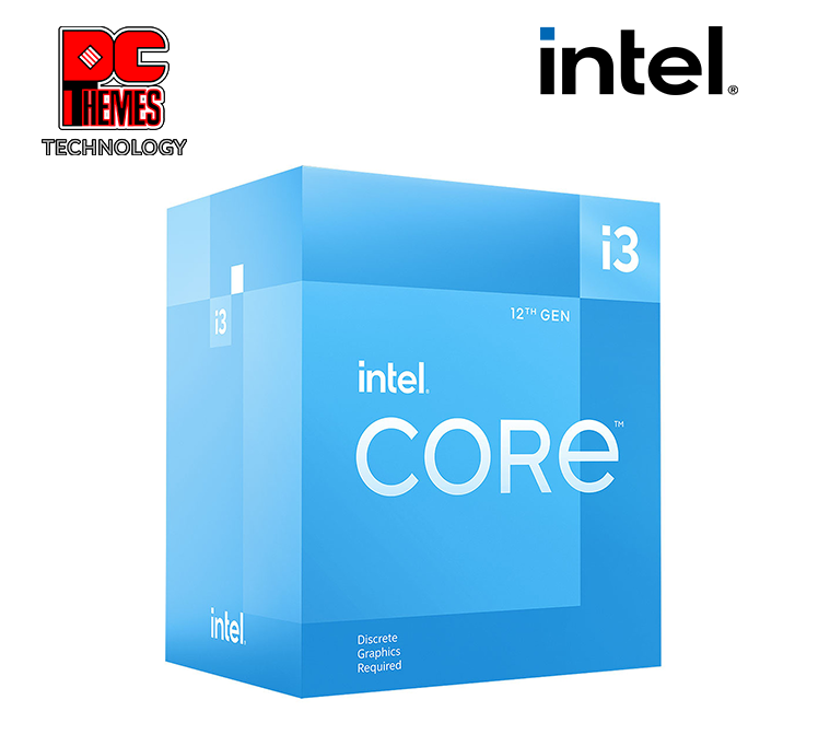 INTEL Core i3 12100F 4 Core / 8-Threads LGA1700 Processor
