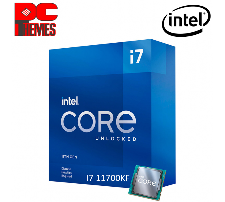 INTEL Core i7-11700KF 8 Cores / 16 Threads LGA1200 Processor