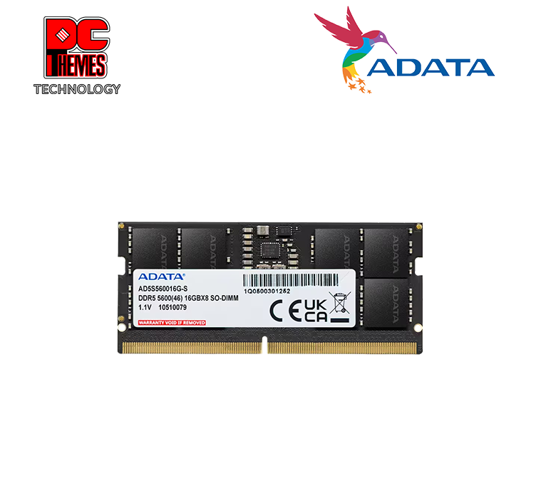 ADATA 5600 CL46 16GB DDR5 Notebook Memory